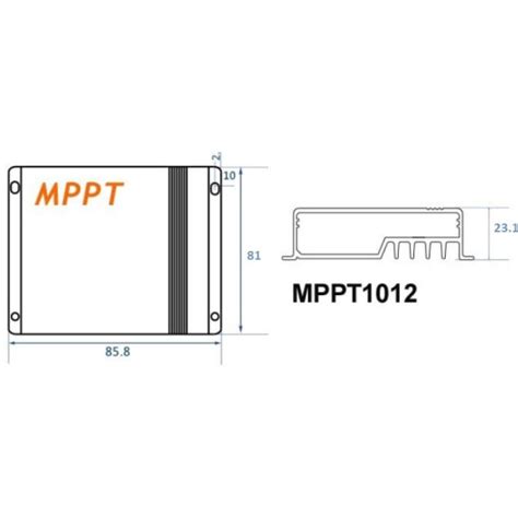 Kit panneau solaire W PERC régulateur MPPT pour camping car et batterie V H R Equipements