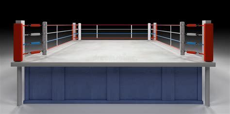 Boxing Arena Stock Image Image Of Boxer Challenge Fence 5840379