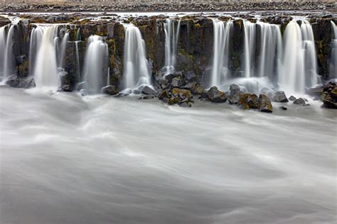 240 Iceland Waterfall Selfoss Mountain Stock Photos Pictures