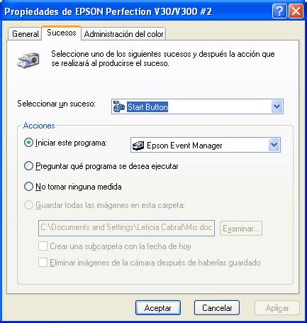 You can get numerous settings of scanning through this application. Epson Event Manager Software / Naznachenie Prilozheniya ...