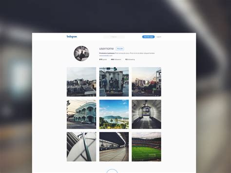 Instagram Template Mockup Freebie Download Photoshop Resource Psd Repo