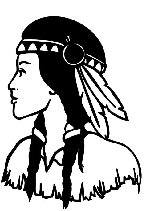 Native American Girl Drawing At Getdrawings Free Download