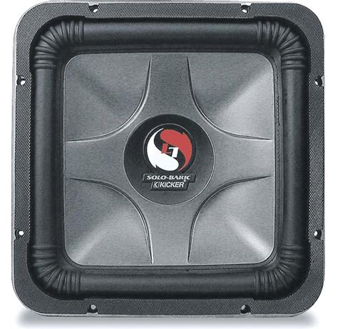 Which is better kicker or solo baric subwoofer? Kicker 02S12L72 Car Audio Solo Baric 12" L7 Sub S12L7 Subwoofer 1500W Dual 2 Ohm - 02S12L7D2-RS