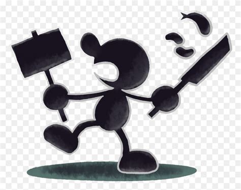 Mister Game And Watch Super Smash Bros Mr Game And Watch Symbol Cupid
