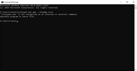 Command Prompt Commands Not Working · Issue 320 · Rocksdanisterlively