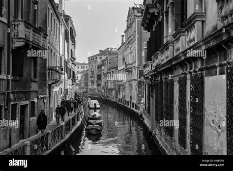 Venice Italy December 29 2018 Typical Picturesque Romantic