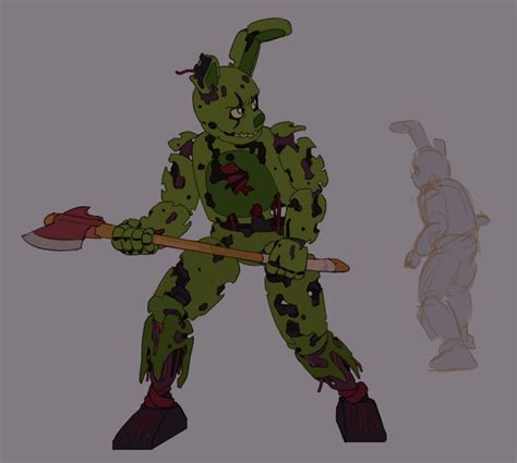 Thats A Skeleton In The Melon Land Posts Tagged Springtrap Fnaf