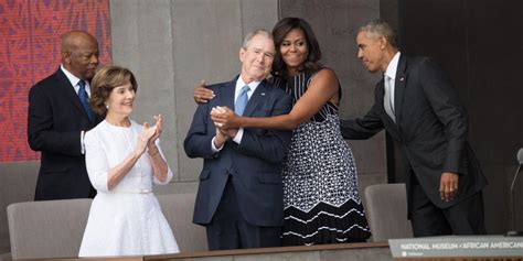 george w bush sneaking michelle obama some candy is the internet s new obsession