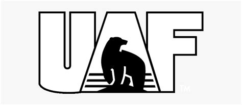 Uaf Logo University Of Alaska Fairbanks Logo White Hd Png Download