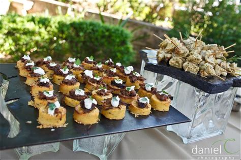 Serve soup in shot glasses for a hot appetizer before a fall or winter dinner. Austin Catering's Heavy Hors D'oeuvres Buffet | Our Buffet ...