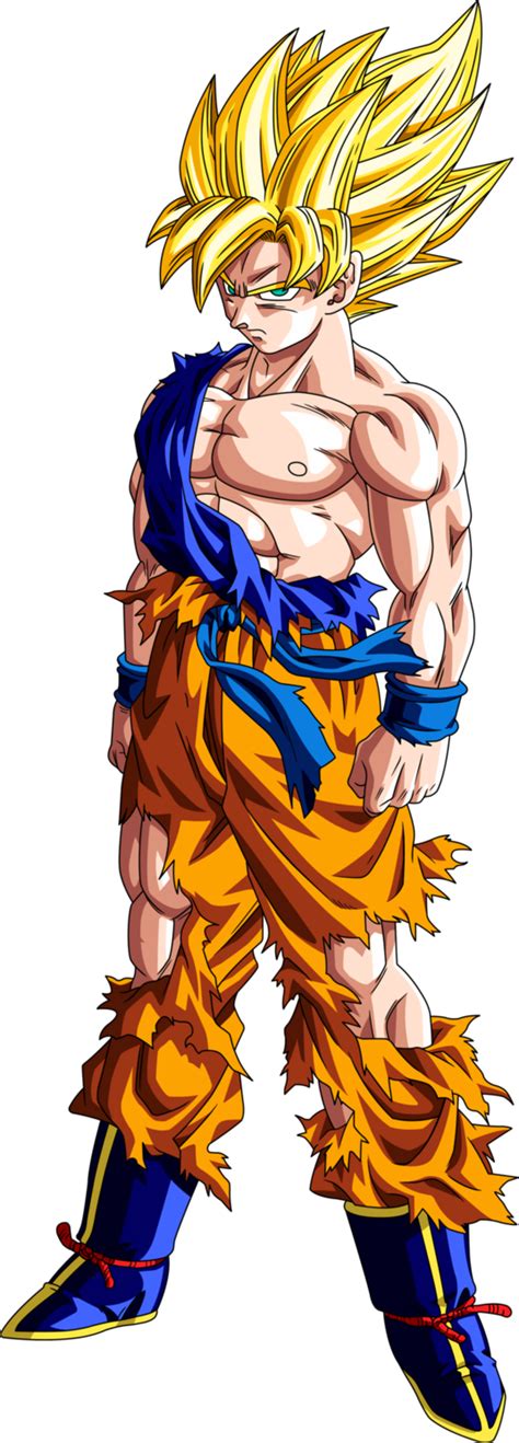 Imagen Goku Ssj Renderpng Dragon Ball Fanon Wiki Fandom Powered