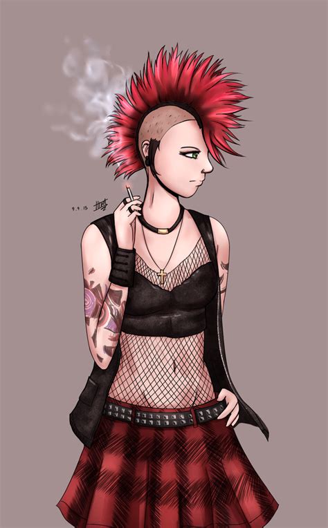 Punk Girl Doodle By F1rst Pers0n On Deviantart