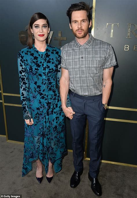 Lizzy Caplan And Her Husband Tom Riley Enjoy A Lovely Evening Out With