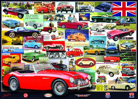 British Motor Heritage Jigsaw Puzzle