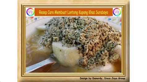 Cari kupang dan masak_catch and cook mussels. Resep Cara Membuat Lontong Kupang Khas Surabaya - YouTube