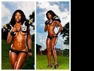 Naked Tanyka Renee In Lingerie Football League