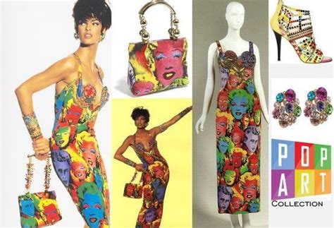 Gianni Versace Pop Art Vintage Fashion Collection And More Details