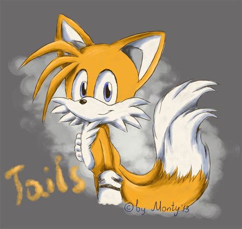 Tails By Montyth On Deviantart Sonic Fan Art Drawings Cool