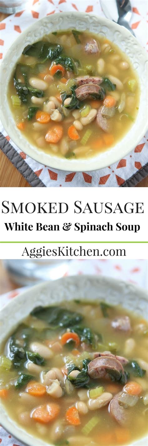 Healthy Smoked Chicken Sausage And White Bean Soup