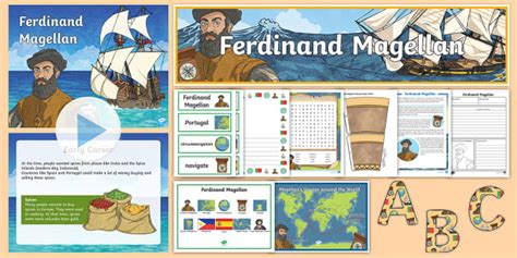 Ferdinand Magellan Activity Pack Teacher Made Twinkl