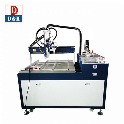 Two Component Ab Glue Dispensing Metering Mixing Machine China Two