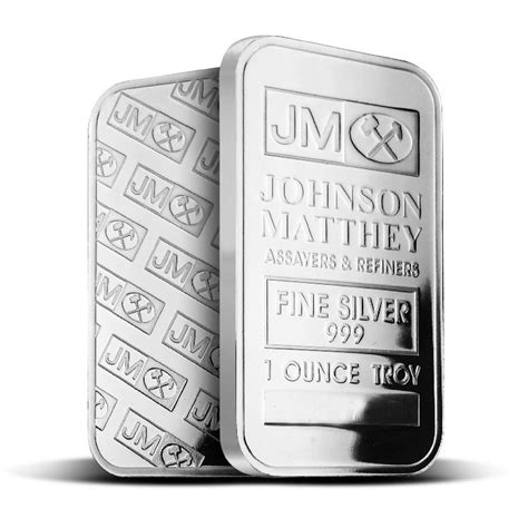 1 Oz Vintage Premium Johnson Matthey Silver Bar Express Gold Refining