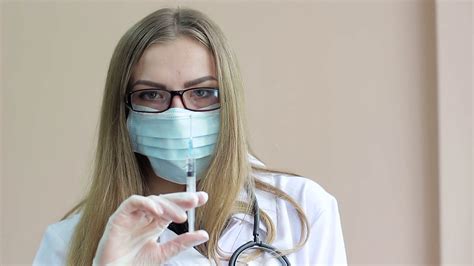 Female Doctor With Syringe Hot Sex Picture