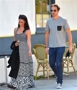 Jessica Lowndes Slips Into Pretty Maxi Dress For Lucnh With A Mystery