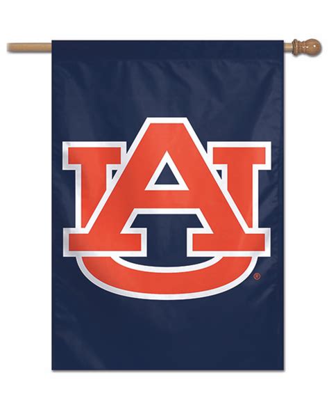 Auburn Tigers 28 X 40 Au Large Logo Vertical Banner The Auburn