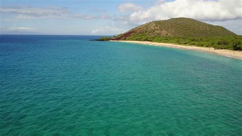 Makena Beach Big Beach Maui Hawaii 4k Drone Youtube