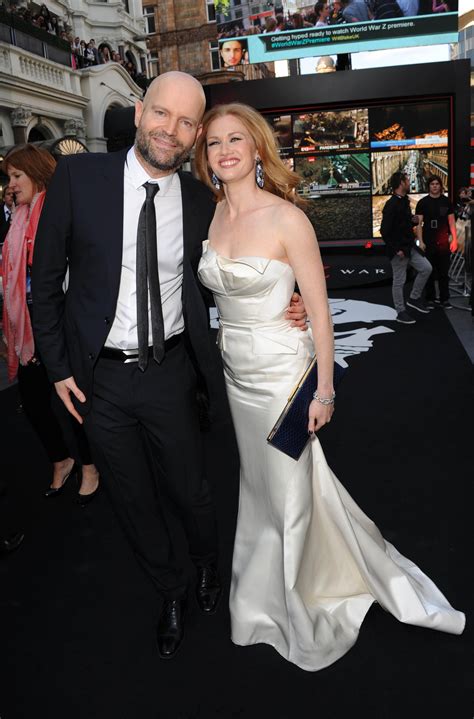 Directorexecutive Producer Marc Forster And Mireille Enos At The