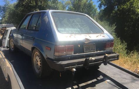 700 Santa Fe Blue 1985 Dodge Omni Glh Barn Finds