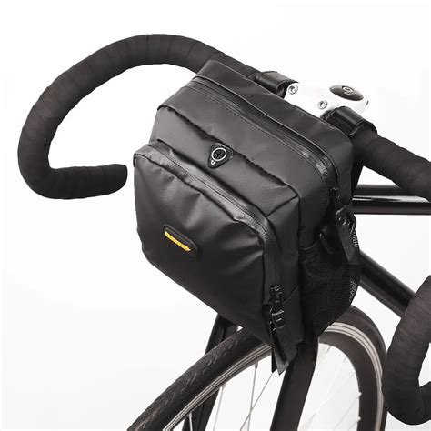 Bicycle Handlebar Bag Full Waterproof Folding Bike Front Bag Electric Bike Cycling Bag Panniers