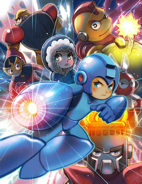 Mega Man Tribute By Jaimito On Deviantart