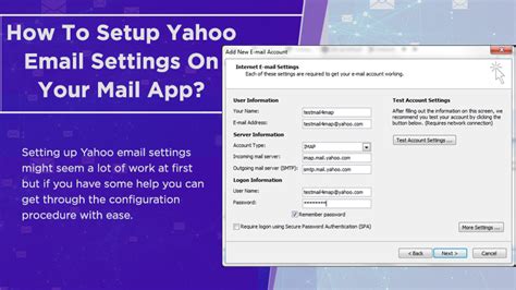 How To Setup Yahoo Email Settings On Your Mail App