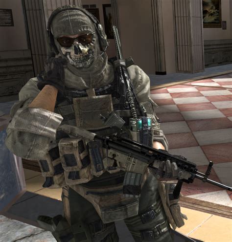 The Hollywood Gossip Call Of Duty Modern Warfare 2 Ghost Mask