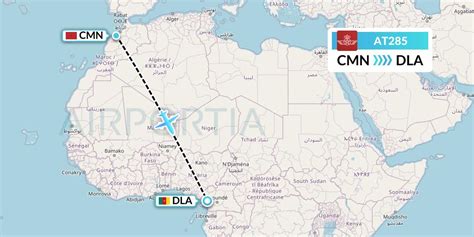 AT285 Flight Status Royal Air Maroc: Casablanca to Douala (RAM285)