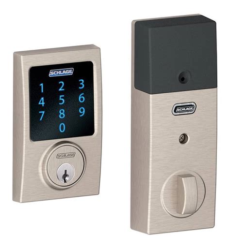 Schlage Connect Century Electronic Smart Touch Screen Keypad Deadbolt