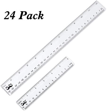 Two Rulers Are Shown With The Same Size