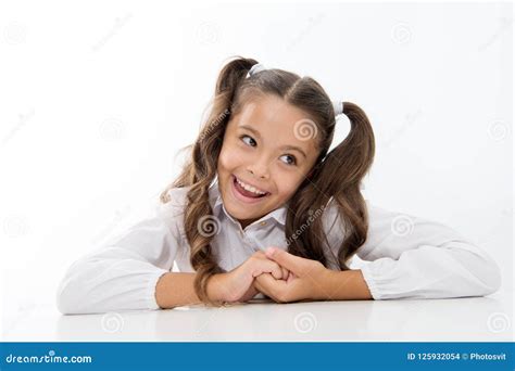 Perfect Schoolgirl Small Schoolgirl With Happy Smile Little