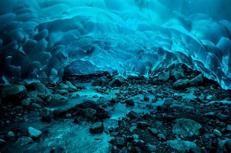 Mendenhall Ice Cave Juneau In Southeast Alaska Beamazed