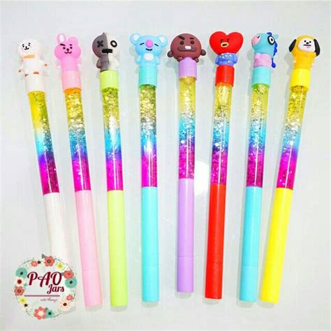 Bt21 Child School Pens Bt21 Character Pens Bt21 Koya Van Pens