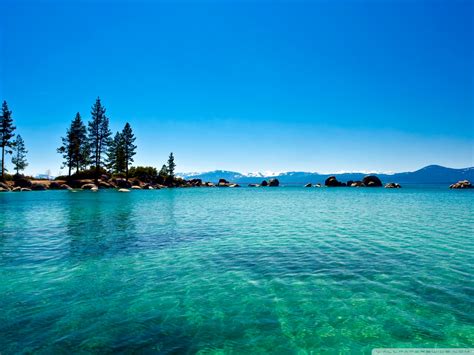 Lake Tahoe California Ultra Hd Desktop Background Wallpaper For 4k Uhd