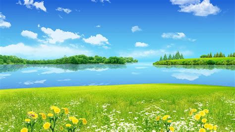 Sunny Spring Day Wallpapers Wallpaper Cave