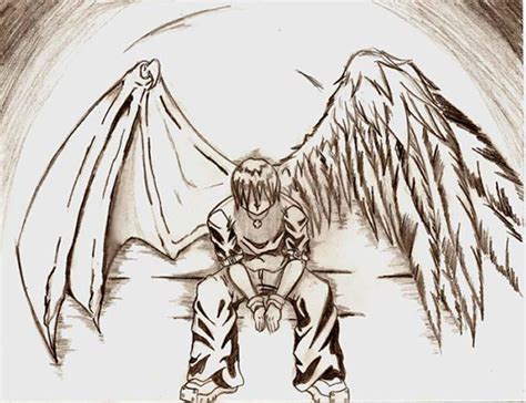 Fallen Angel By Evill33tchaos On Deviantart