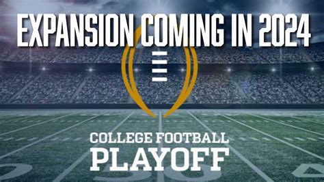 After Much Discussion The College Football Playoff Will Expand In The