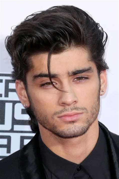 20 Zayn Malik Hair Styles From Buzz To Blue Mens Haircuts