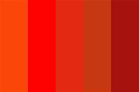 Shades Of Red Color Palette Poster Color Mixing Chart Color Combos Images
