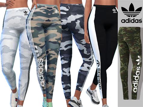 The Sims Resource Adidas Camo Athletic Pants