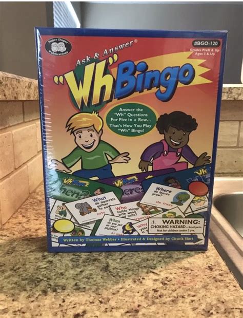 Super Duper Wh Bingo Ask And Answer For Sale In Houston TX OfferUp